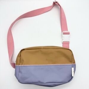 Sticky Lemon Better Together‎ Collection Large Fanny Pack Tan/Lavender/Pink